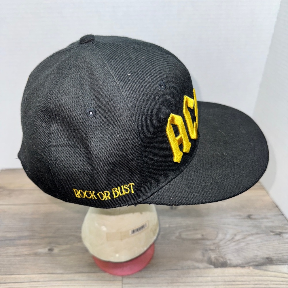 Acdc Ac/Dc Cap Snapback Hat Adjustable Adult Rock… - image 3